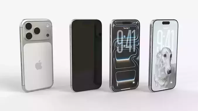 Apple Iphone 17 Pro Silver 2025