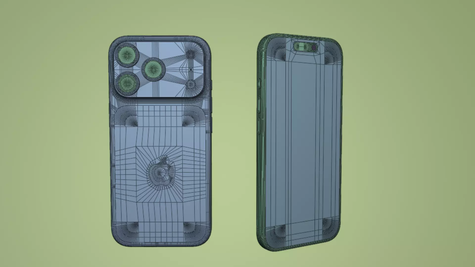 Apple Iphone 17 Pro Silver 2025 3D model_11