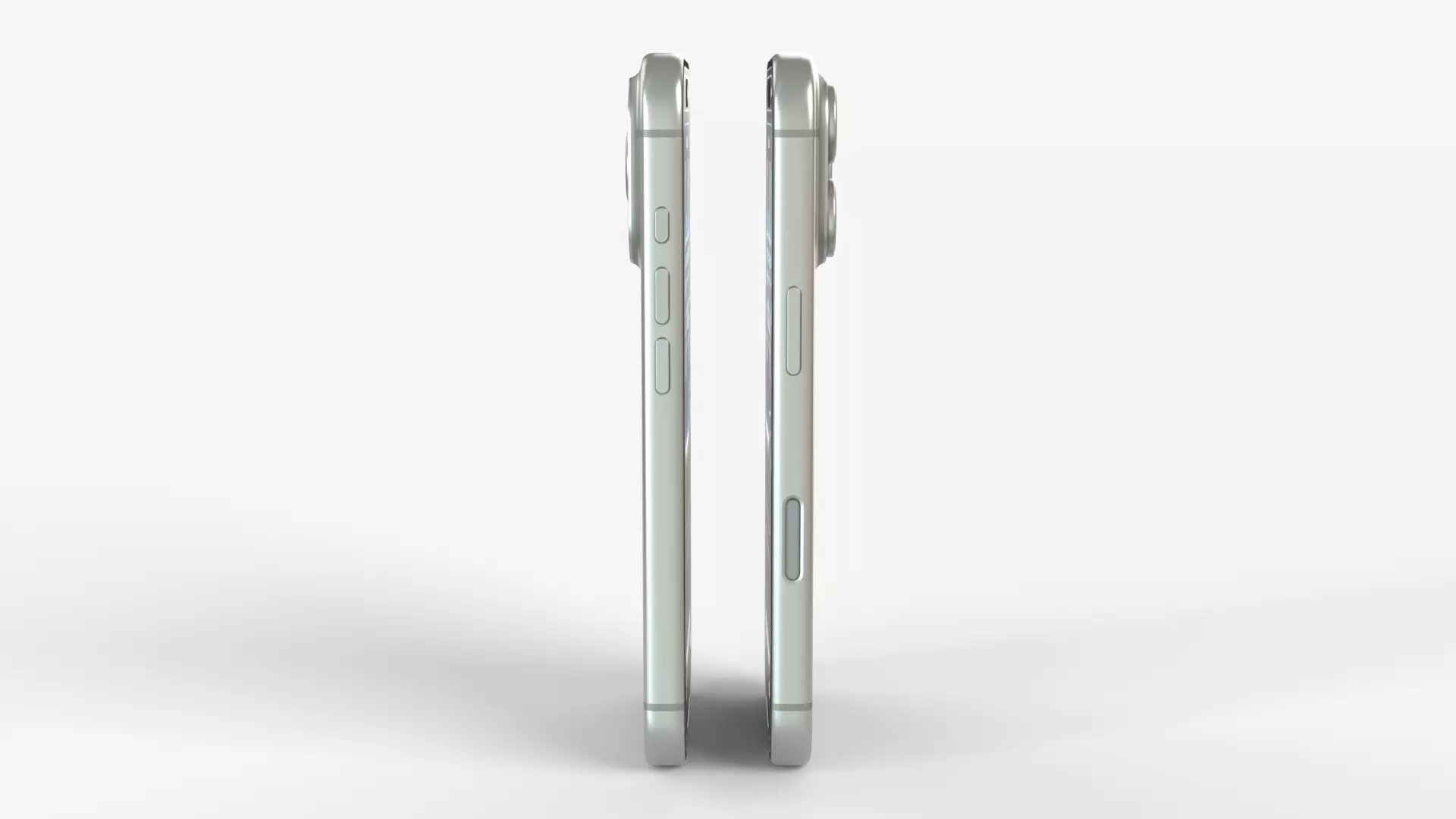 Apple Iphone 17 Pro Silver 2025 3D model_4