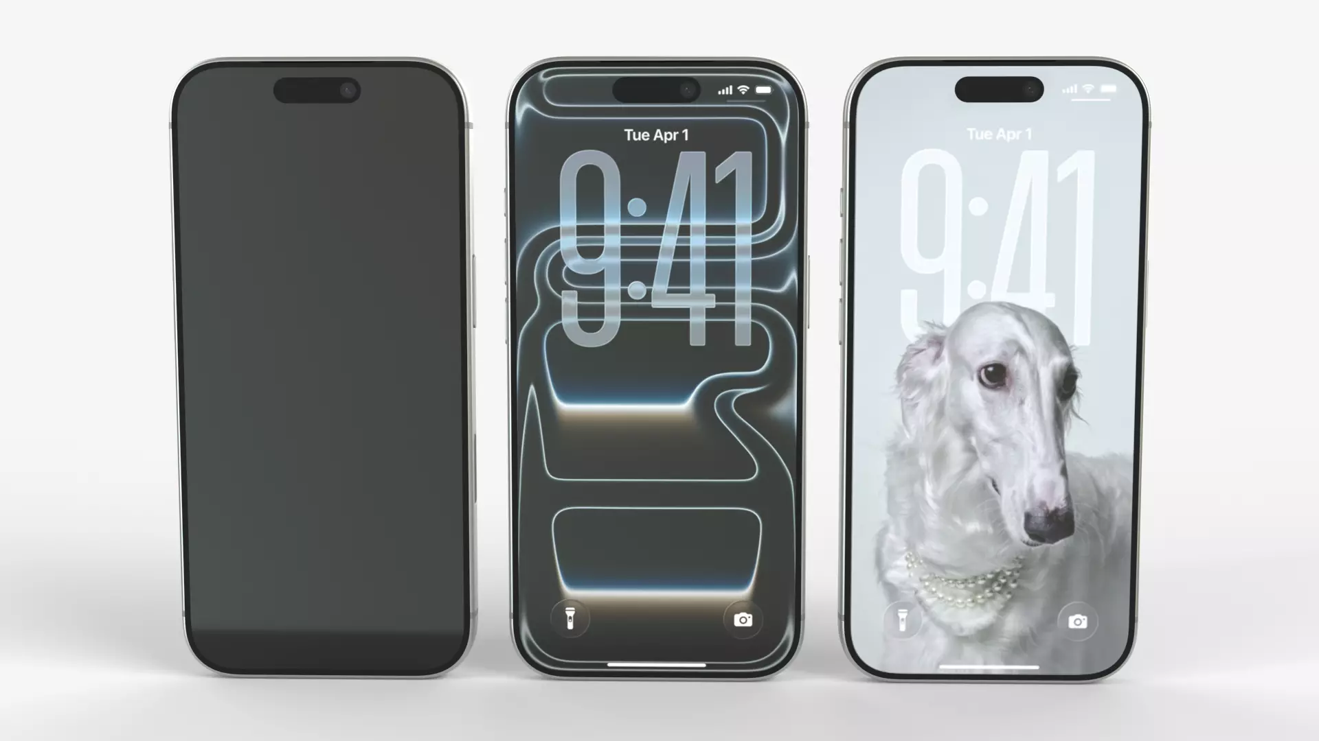 Apple Iphone 17 Pro Silver 2025 3D model_2