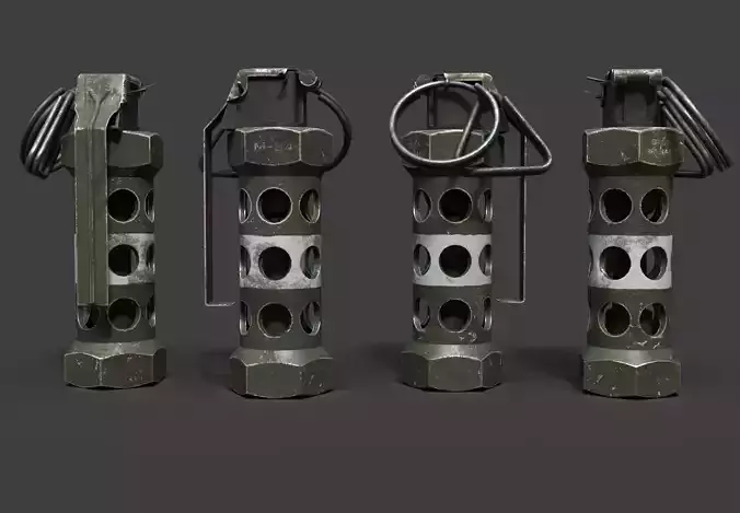 M84  flash and sound grenade