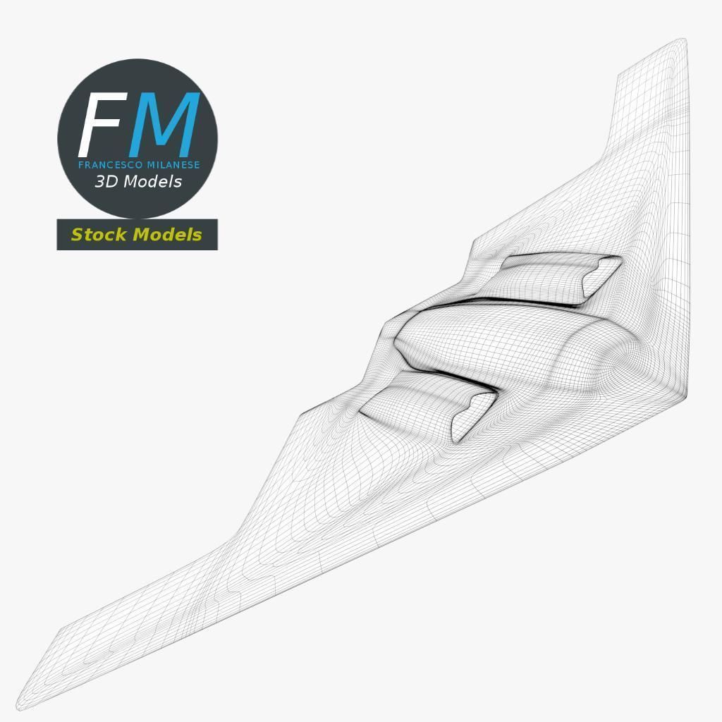 B-2 Spirit 3D model_7