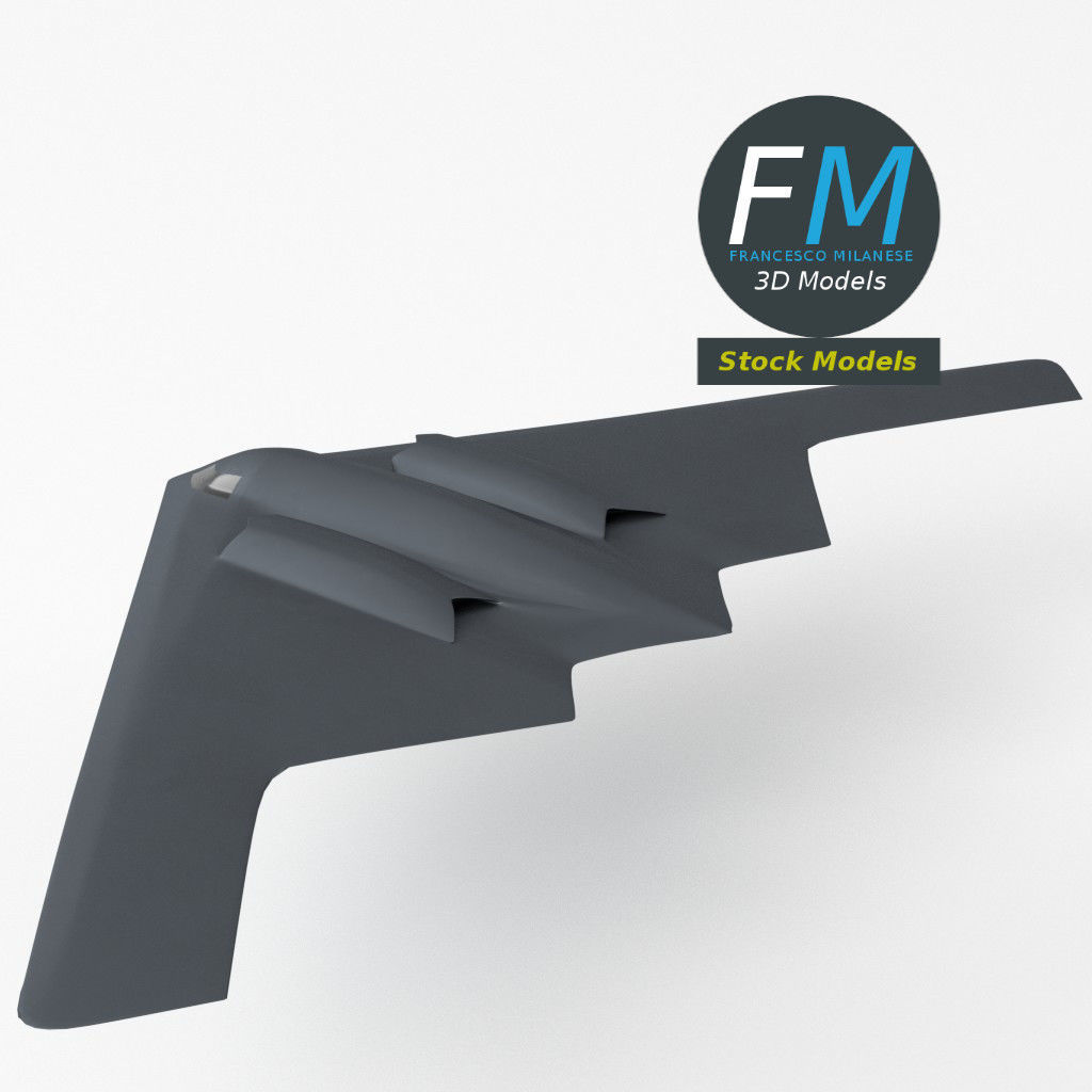 B-2 Spirit 3D model_5
