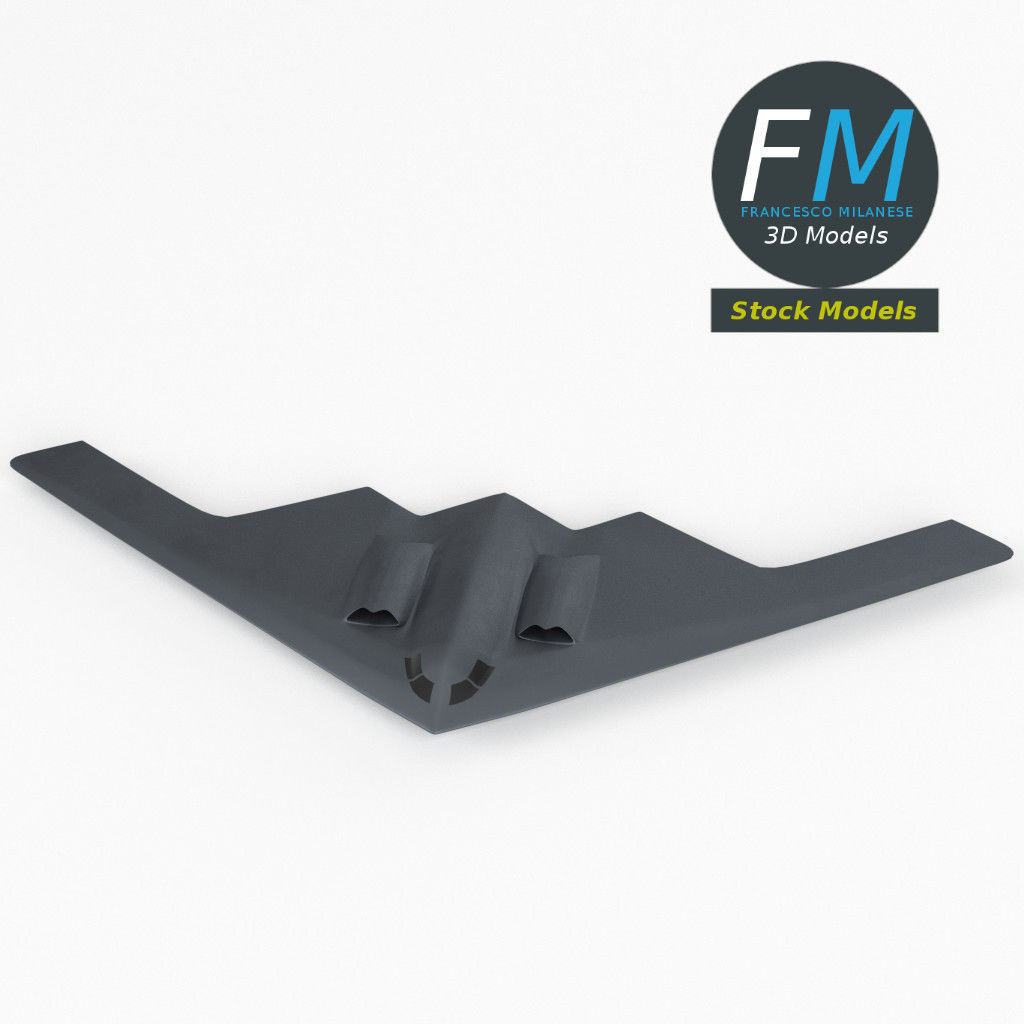 B-2 Spirit 3D model_2