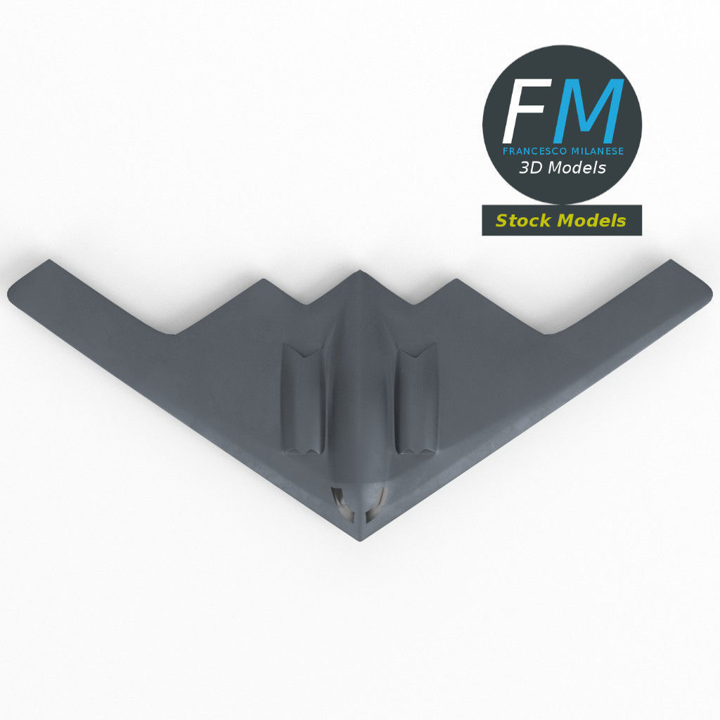 B-2 Spirit 3D model_6