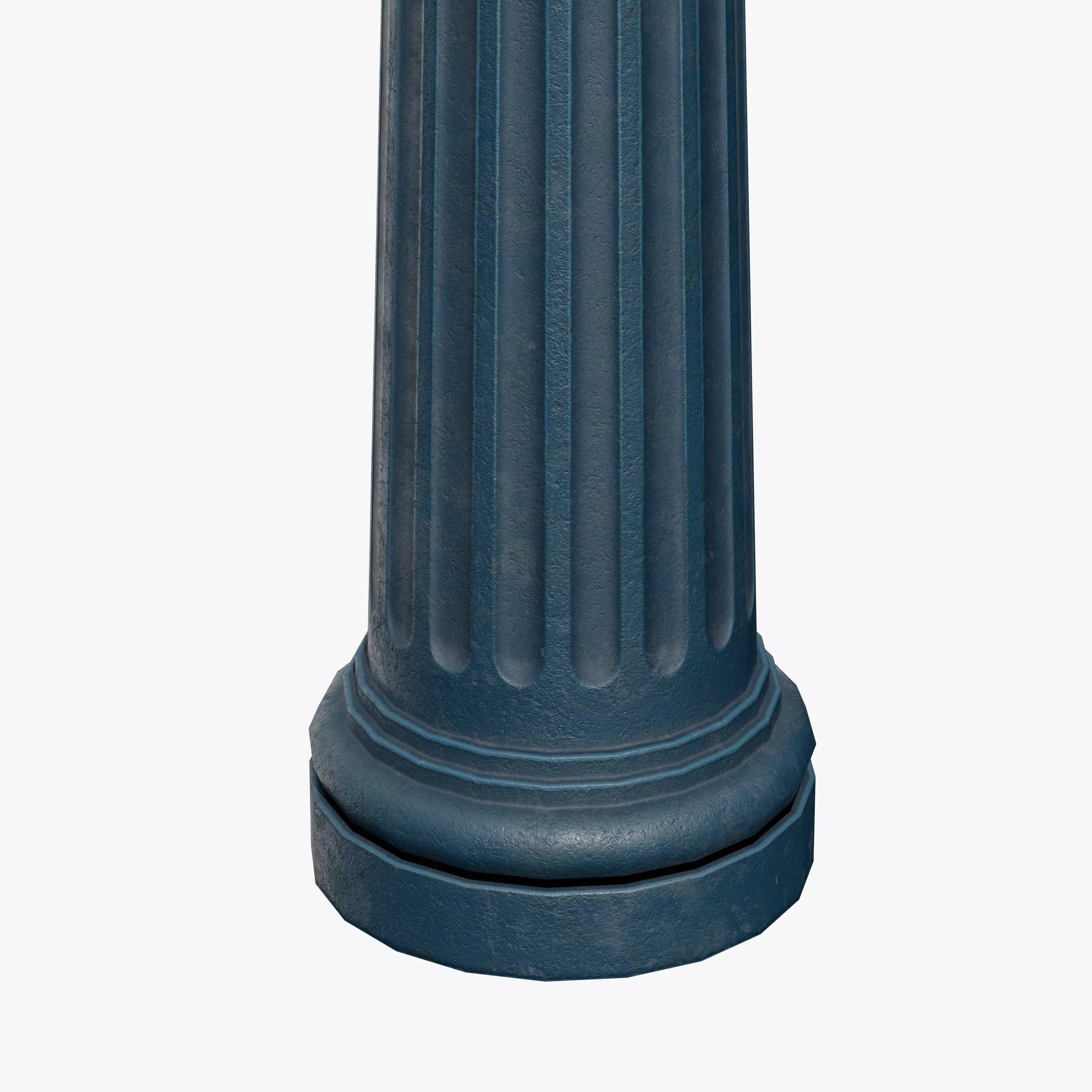 Bollards Cast Iron C Low-poly 3D model_6