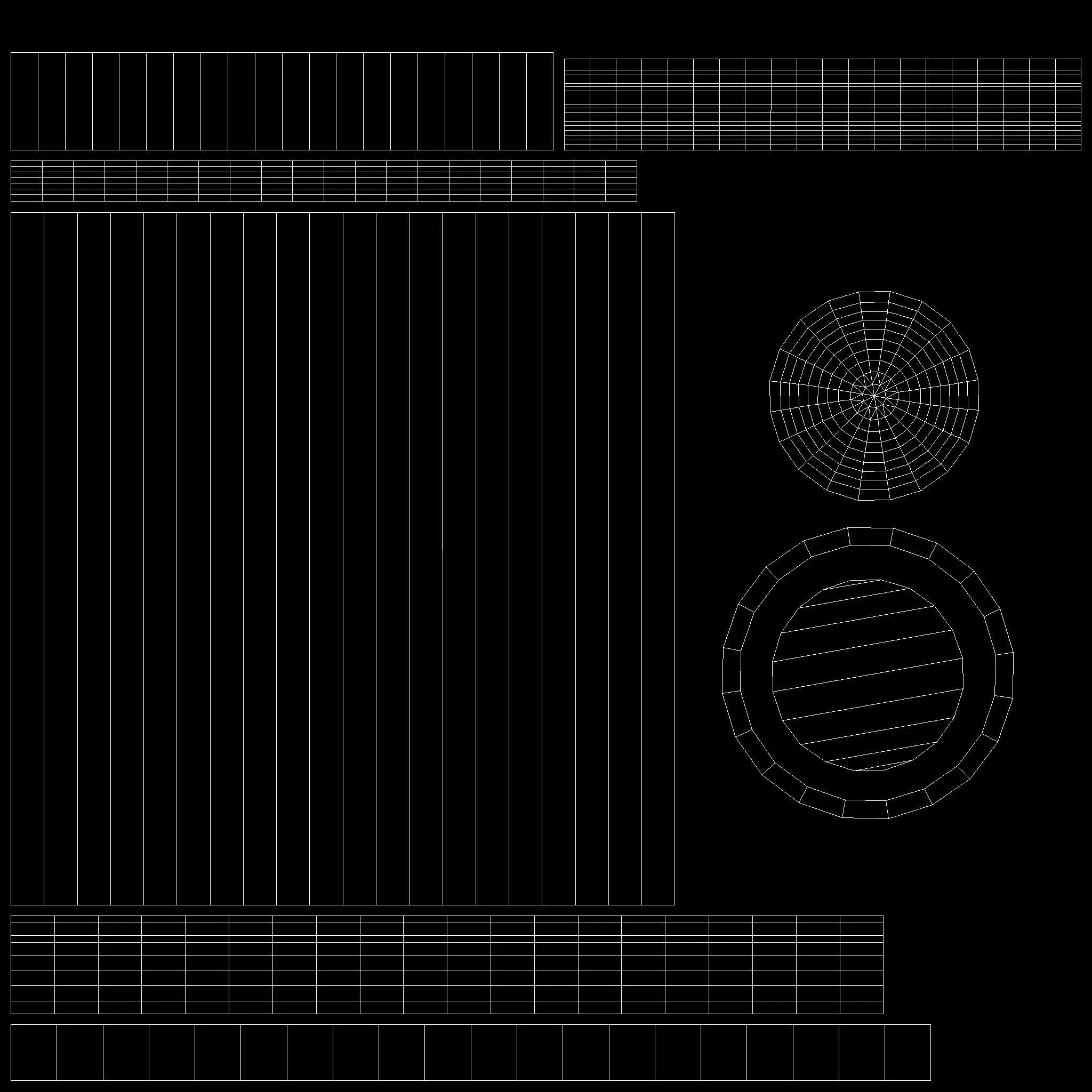 Bollards Cast Iron C Low-poly 3D model_12
