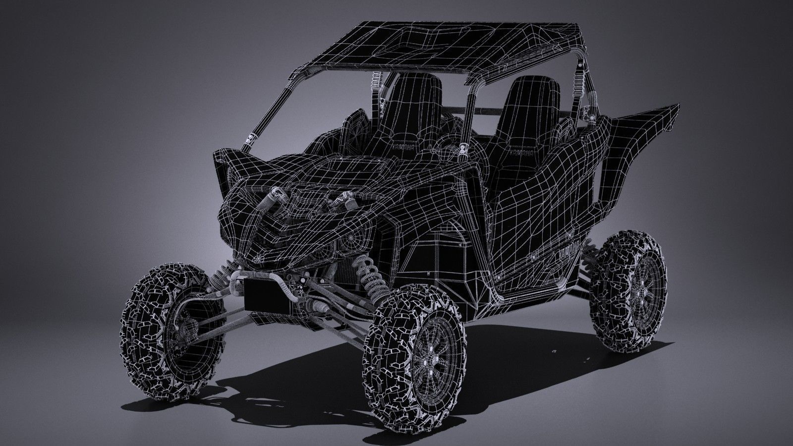 Yamaha YXZ 1000R SS 2017 3D model_17