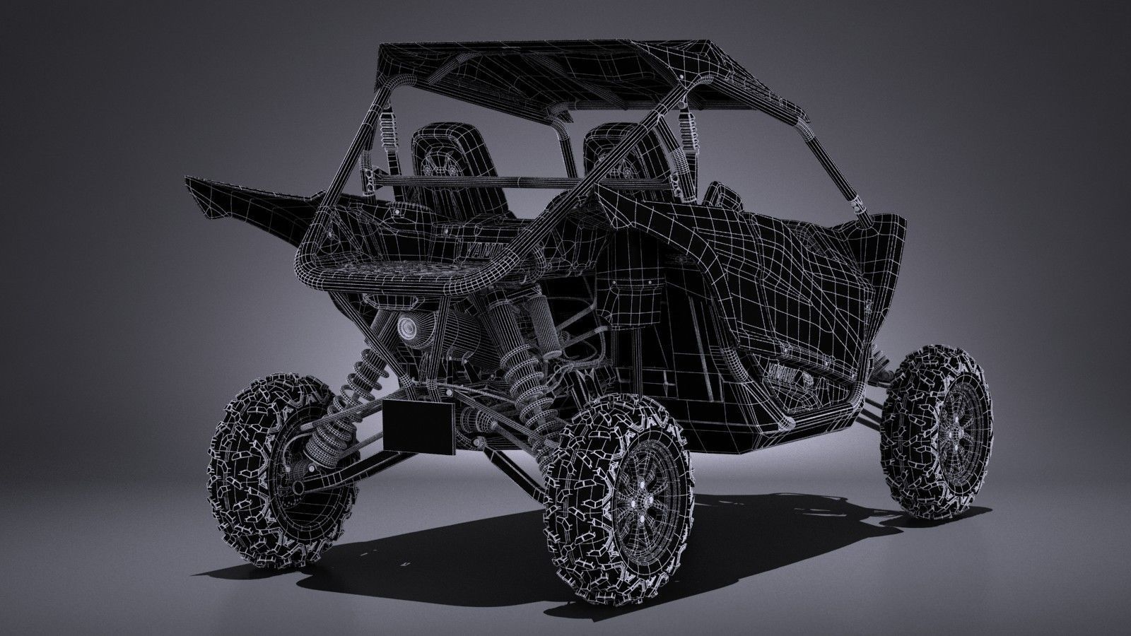 Yamaha YXZ 1000R SS 2017 3D model_18