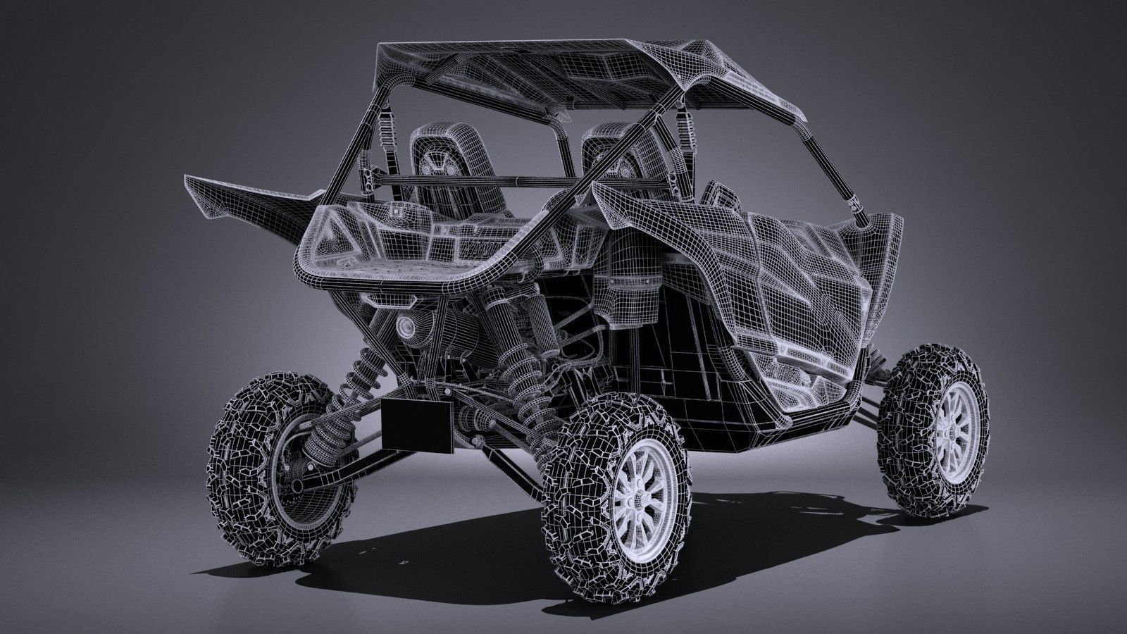 Yamaha YXZ 1000R SS 2017 3D model_16