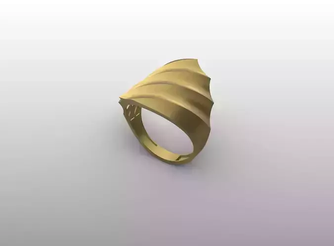 Golden Twilight Ring