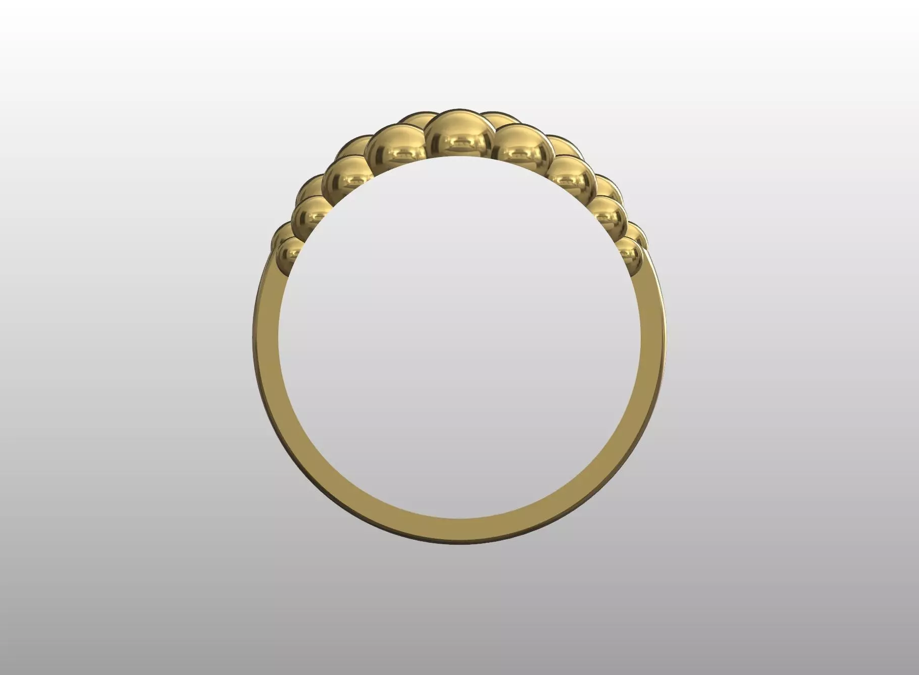 Celestial Cluster Ring 3D print model_4