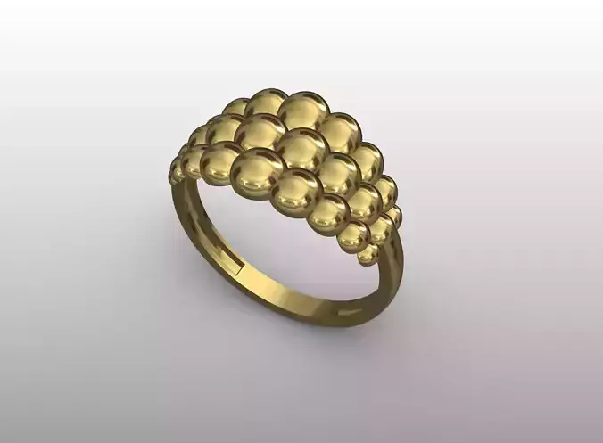 Celestial Cluster Ring