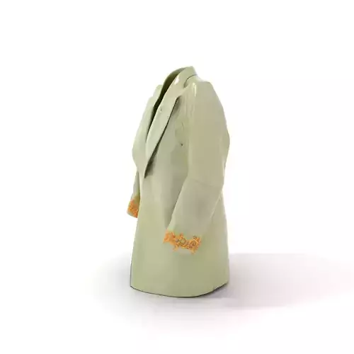 Elegant Green Blazer model pack