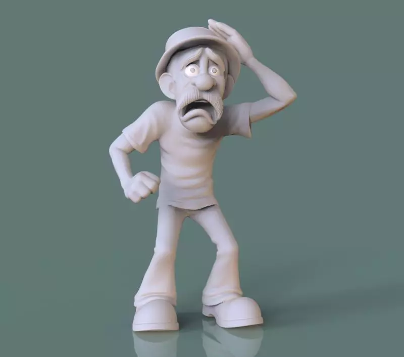 Don Ramon - Seu Madruga 3D print model_4