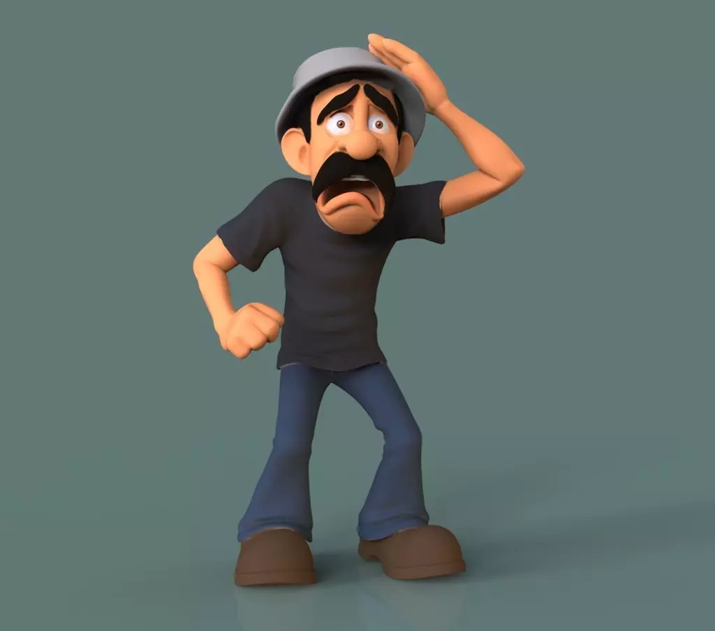 Don Ramon - Seu Madruga 3D print model_0