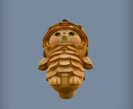 Sculptural Artistic 3D Model of Layered Paper Machine 3D print model_7