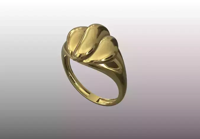 Golden Horizon Ring