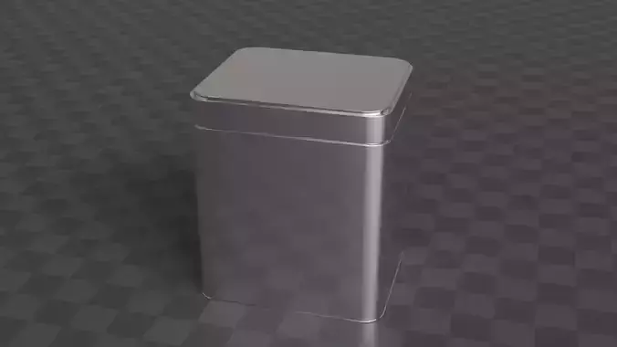 Aluminium Square Tin can