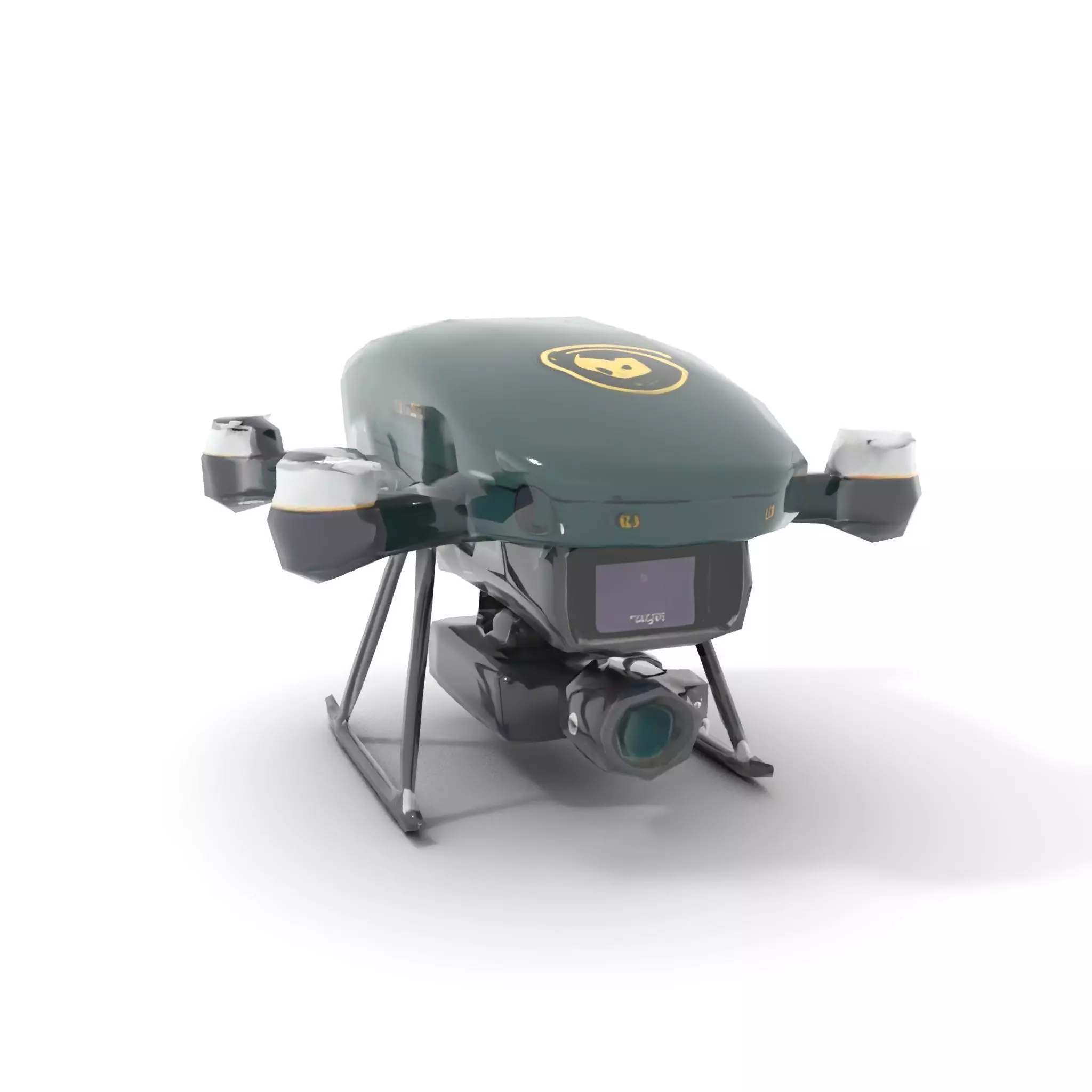 BorderBee Drone Explorer model pack Low-poly 3D model_9
