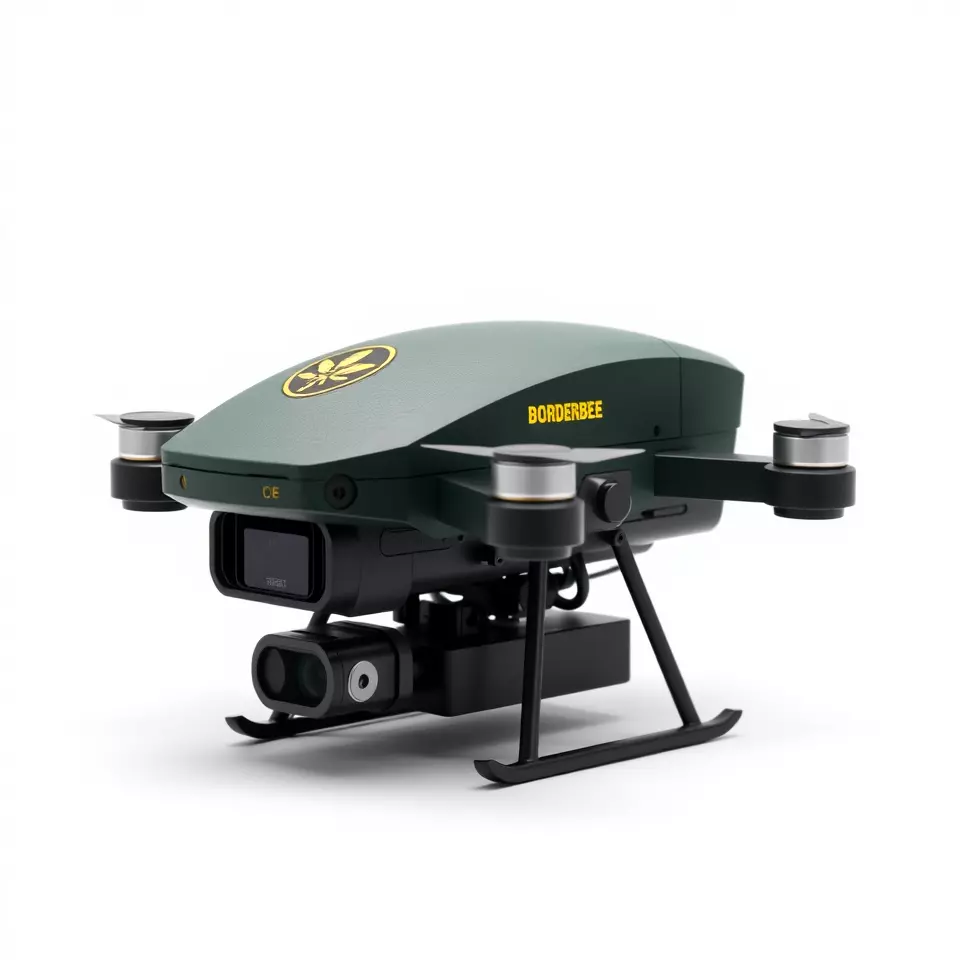 BorderBee Drone Explorer model pack Low-poly 3D model_2