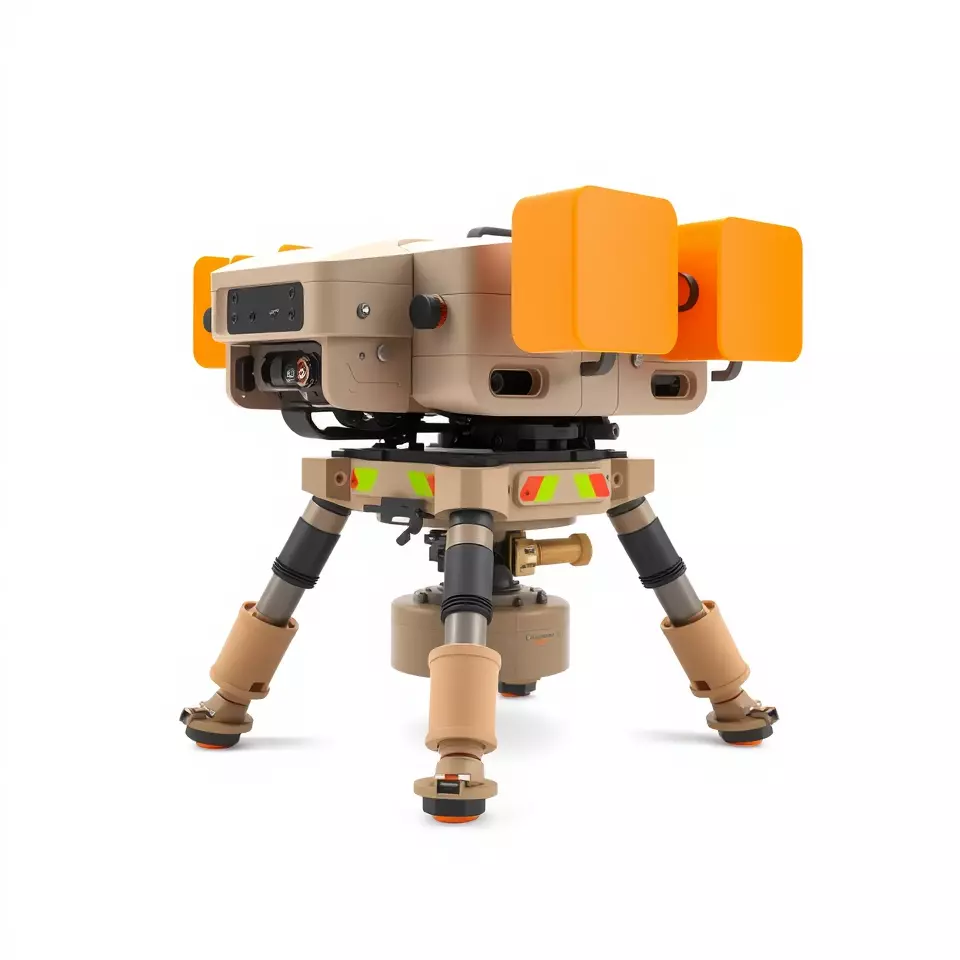 Desert Exploration Drone model pack Low-poly 3D model_2