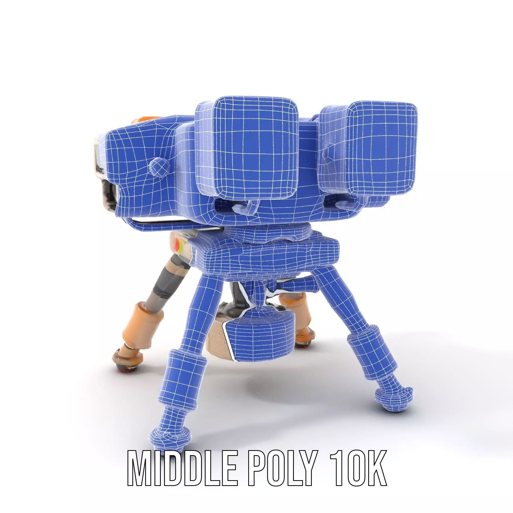 Desert Exploration Drone model pack Low-poly 3D model_23