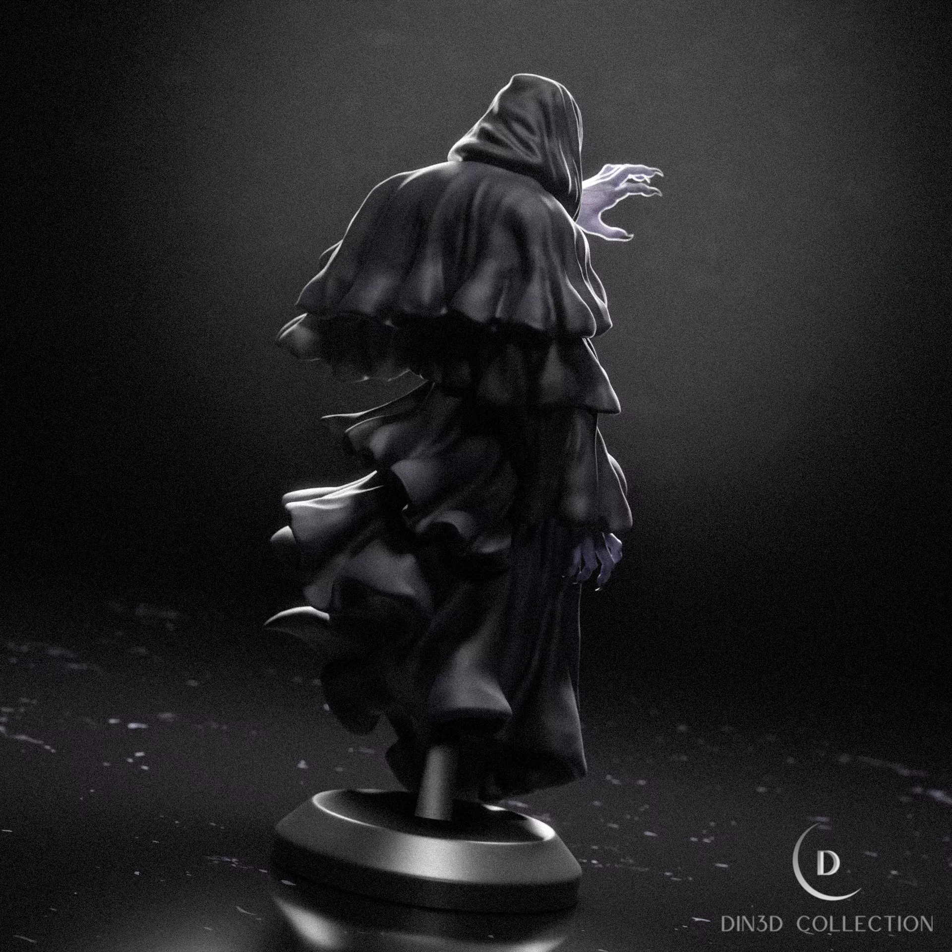 Grim Reaper Dementor - Halloween 3D print model_2