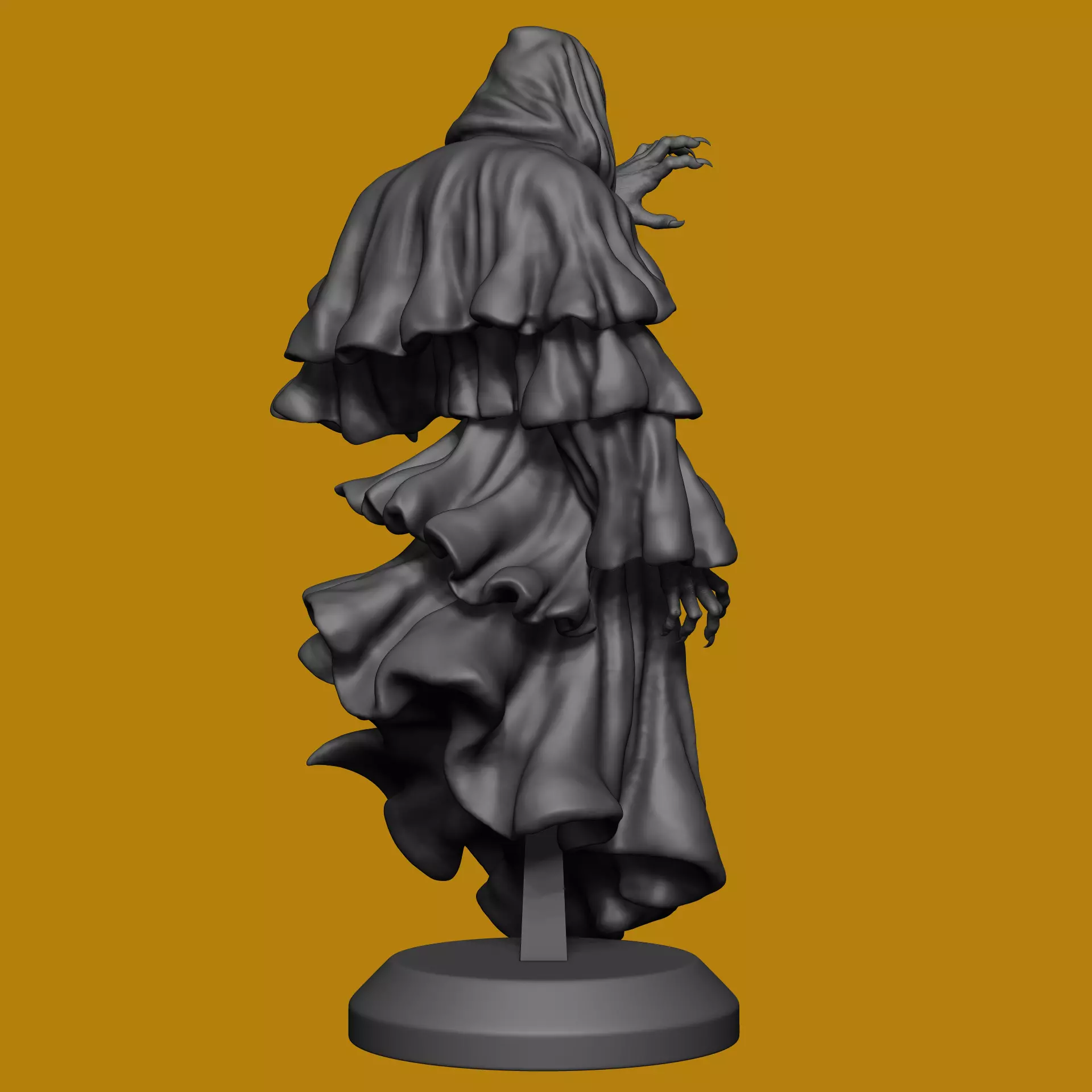 Grim Reaper Dementor - Halloween 3D print model_8