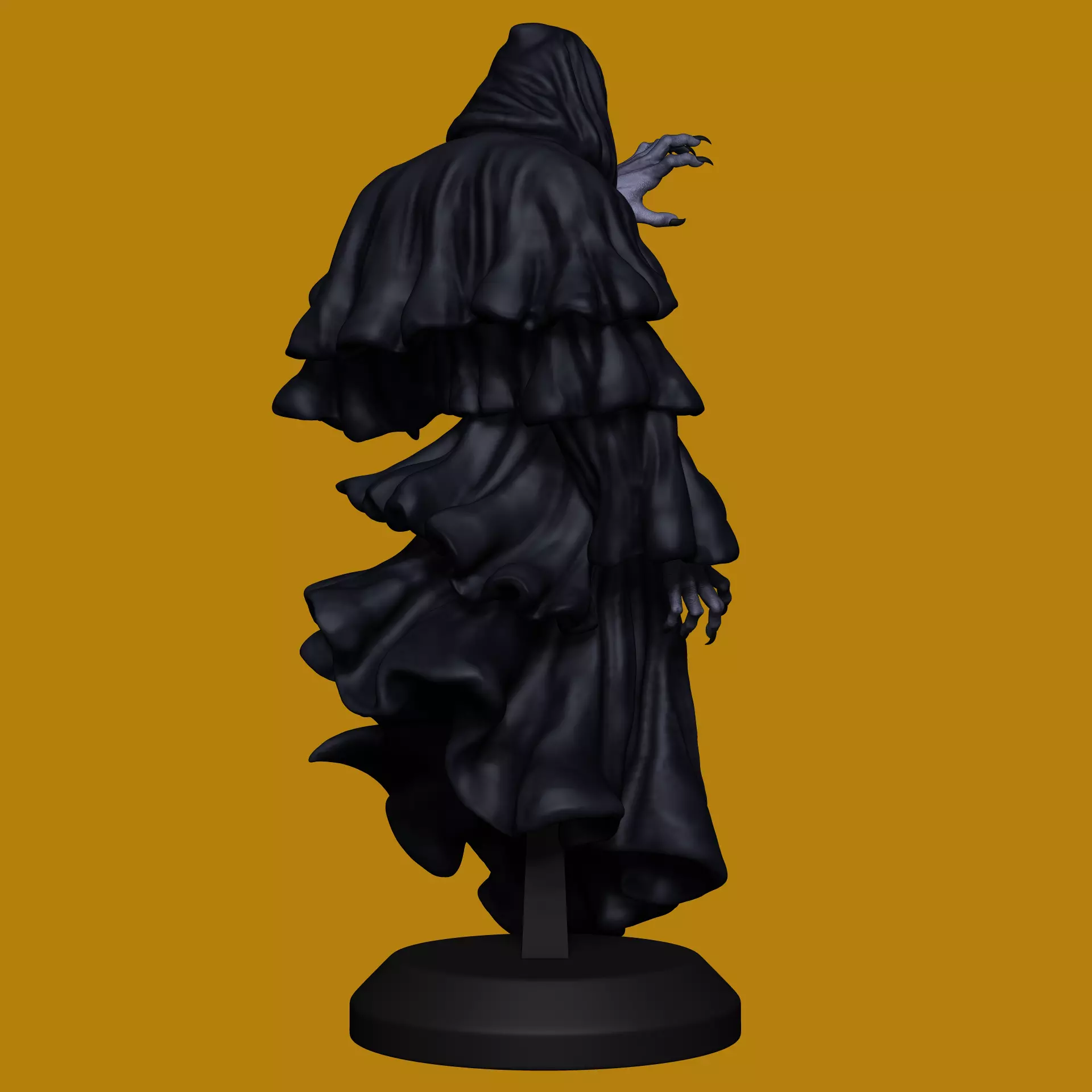 Grim Reaper Dementor - Halloween 3D print model_4
