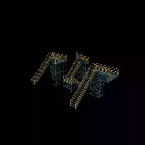 Industrial stairs