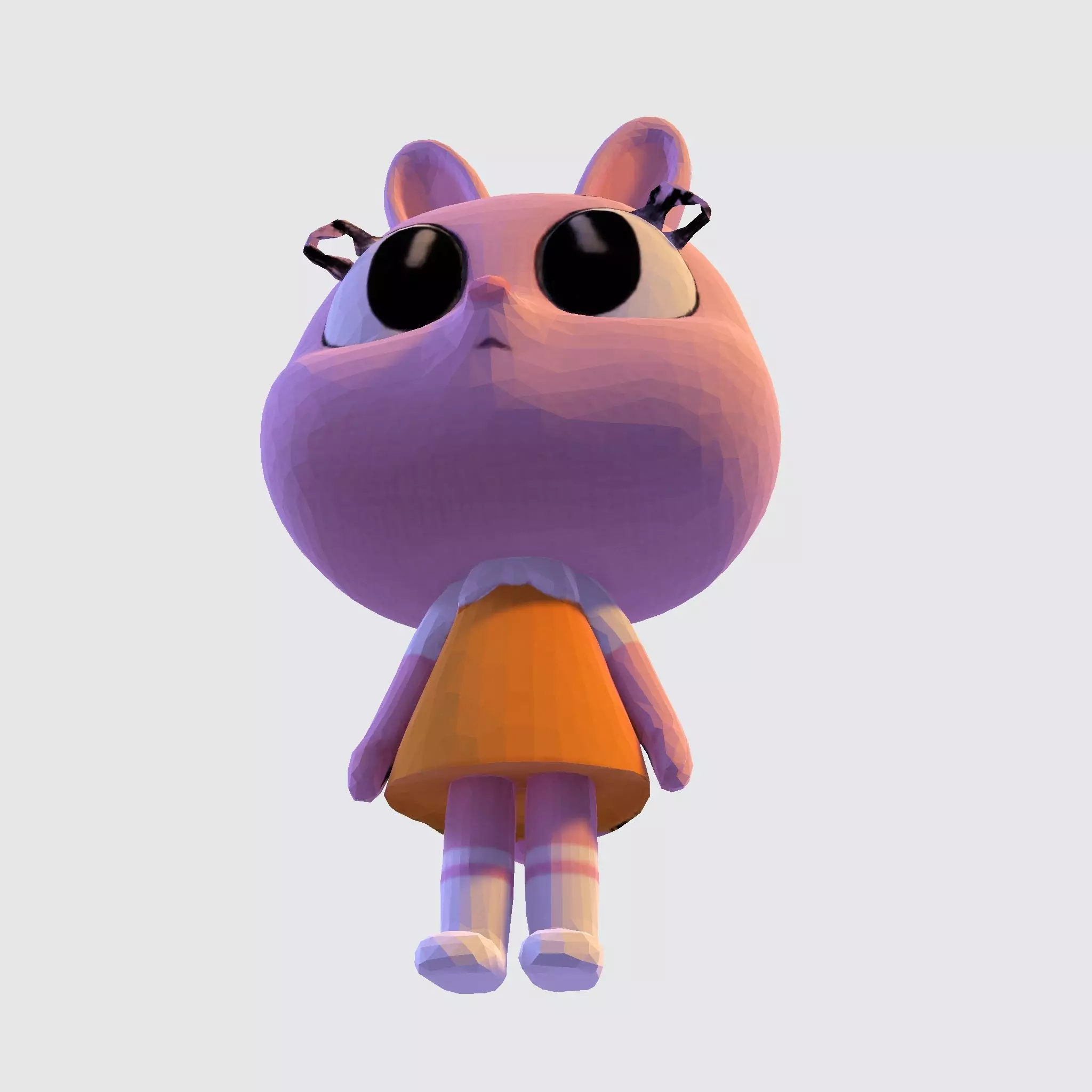 Anais Watterson Stylized 3D Printable Fan Art Model 3D print model_5