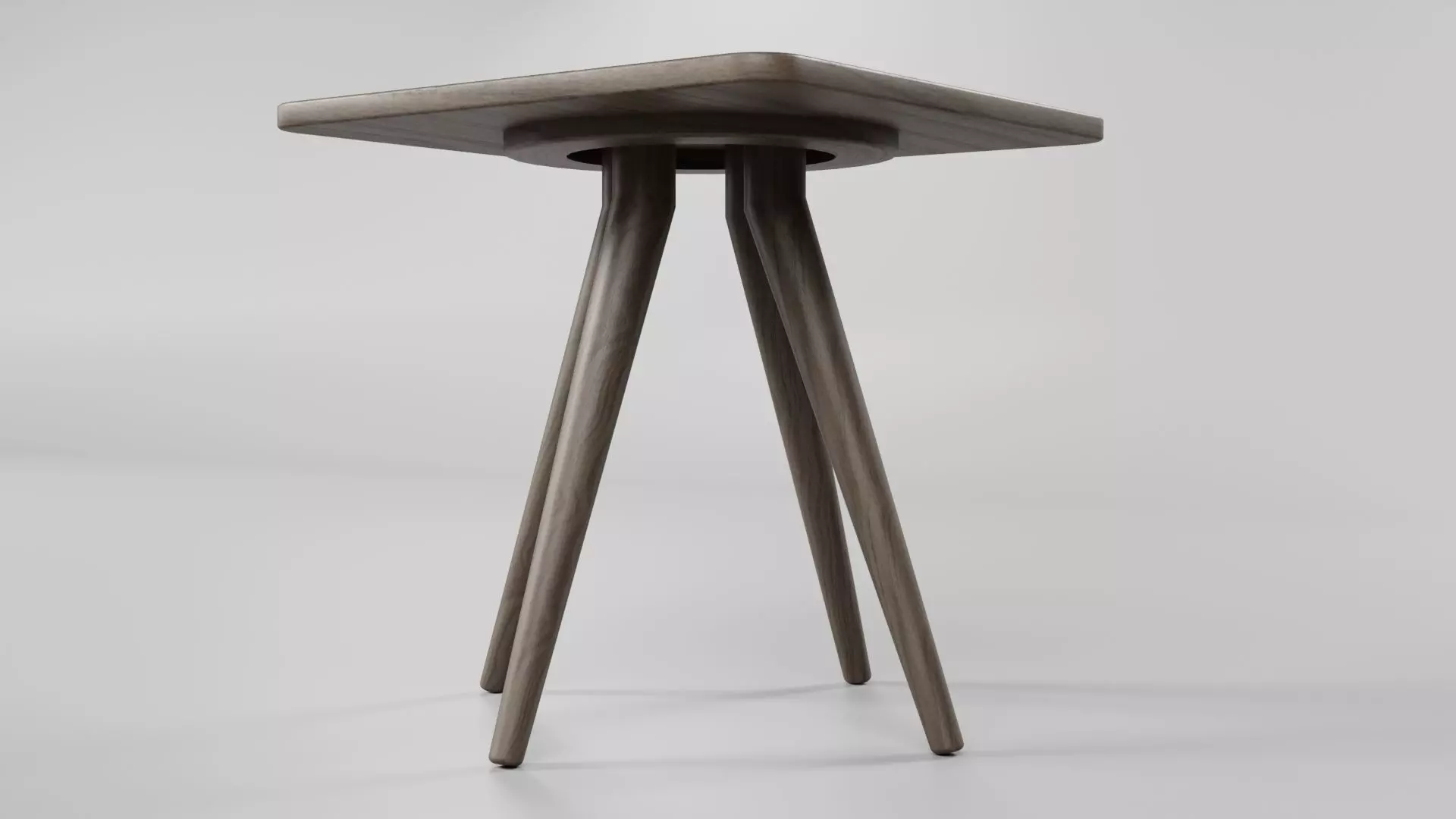 Square Table CG41 3D model_4