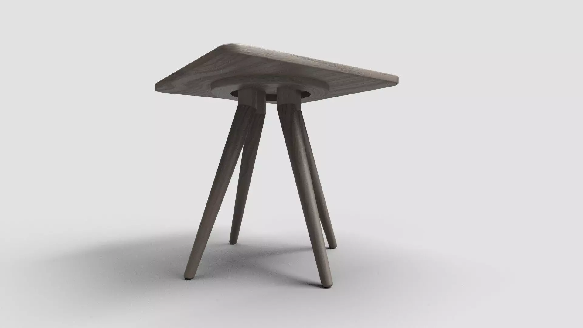 Square Table CG41 3D model_2