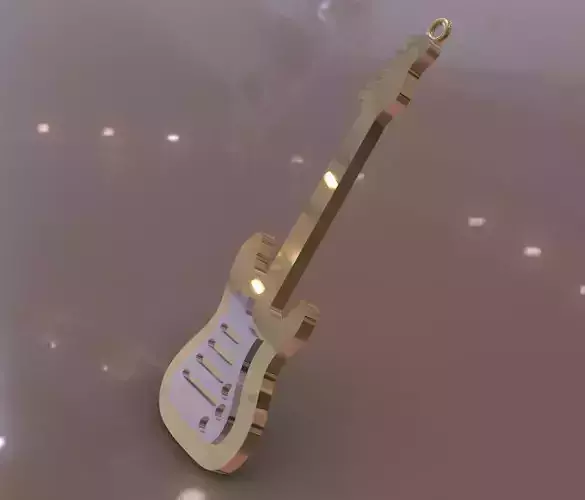  Guitar Pendant