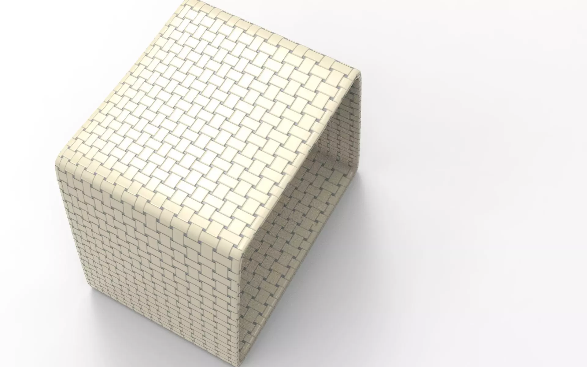 Tonys Stool Low-poly 3D model_3