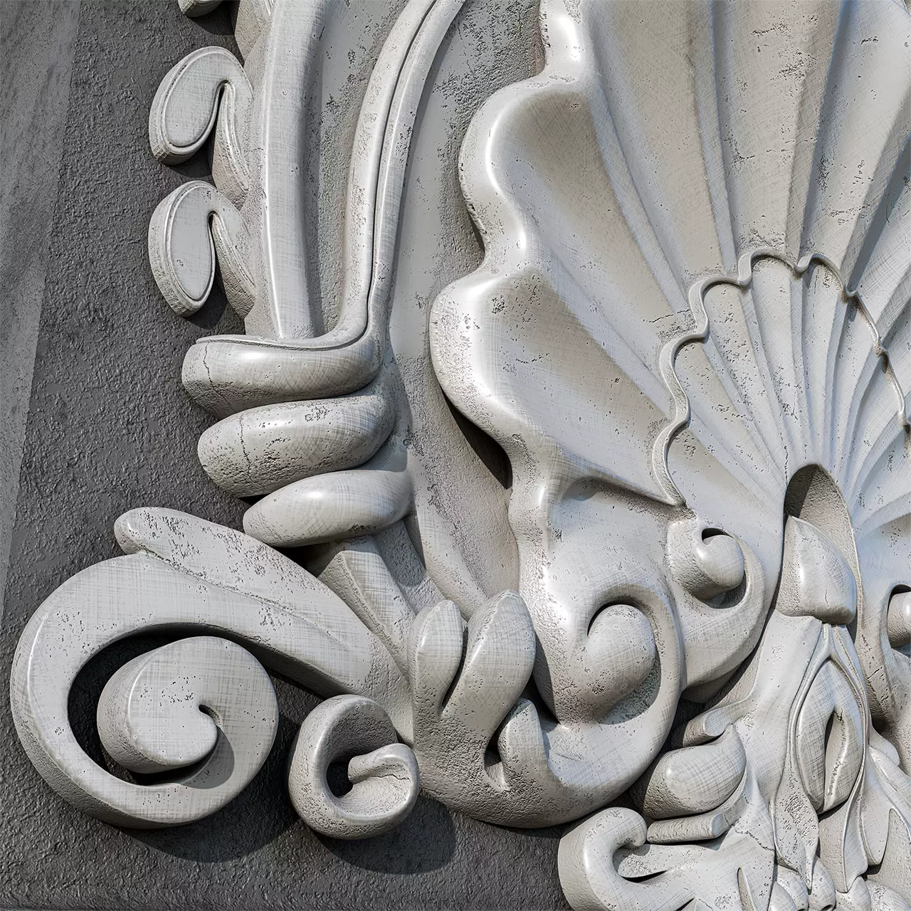 stone art 3D model_3