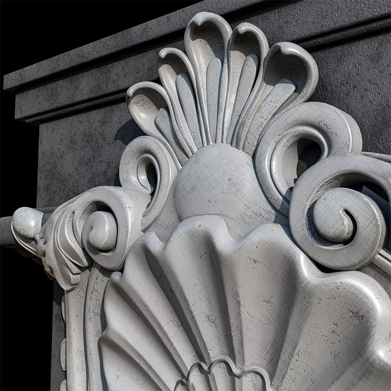 stone art 3D model_4