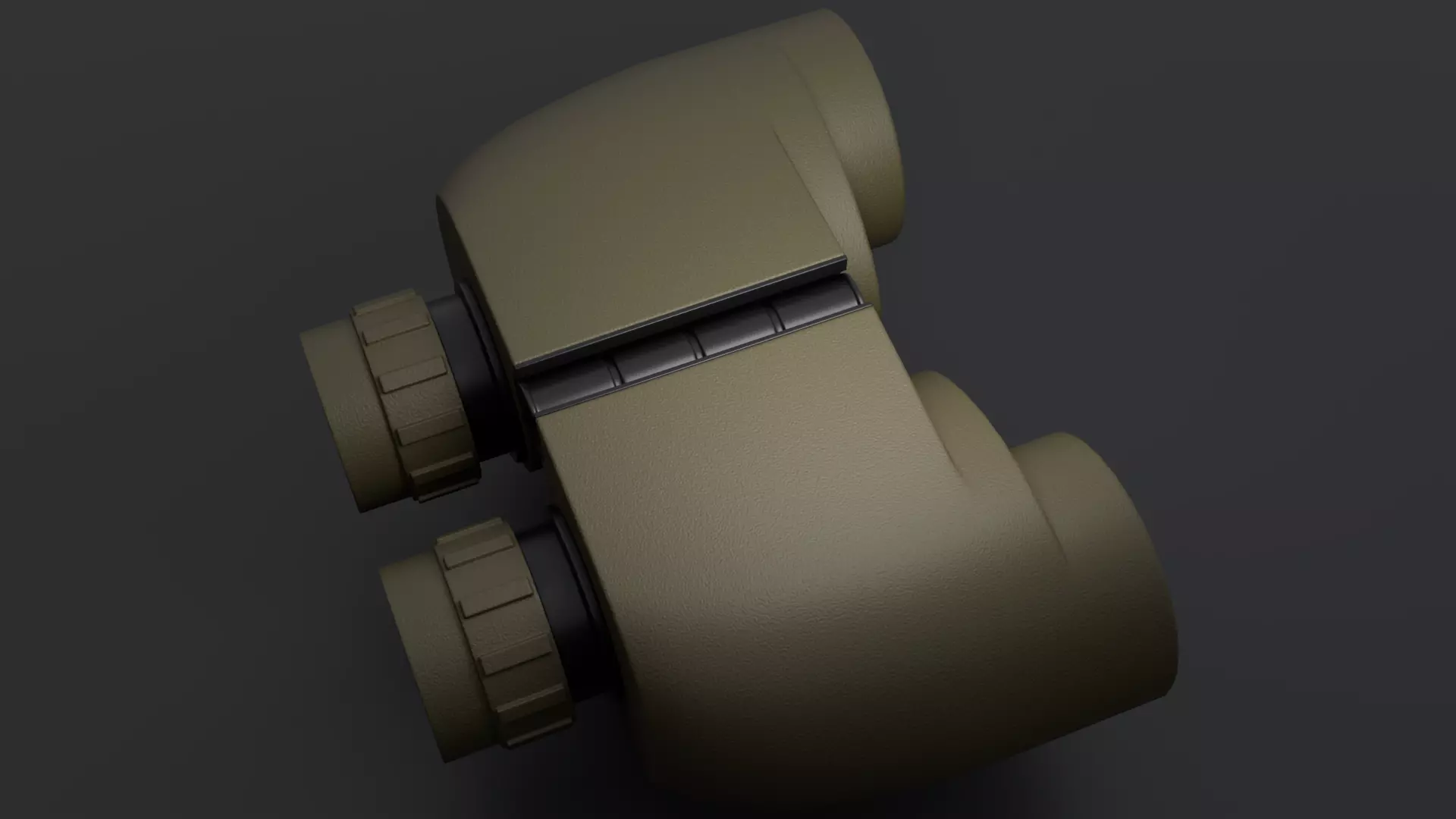 Steiner 10x50 Military Binocular Low-poly 3D model_2