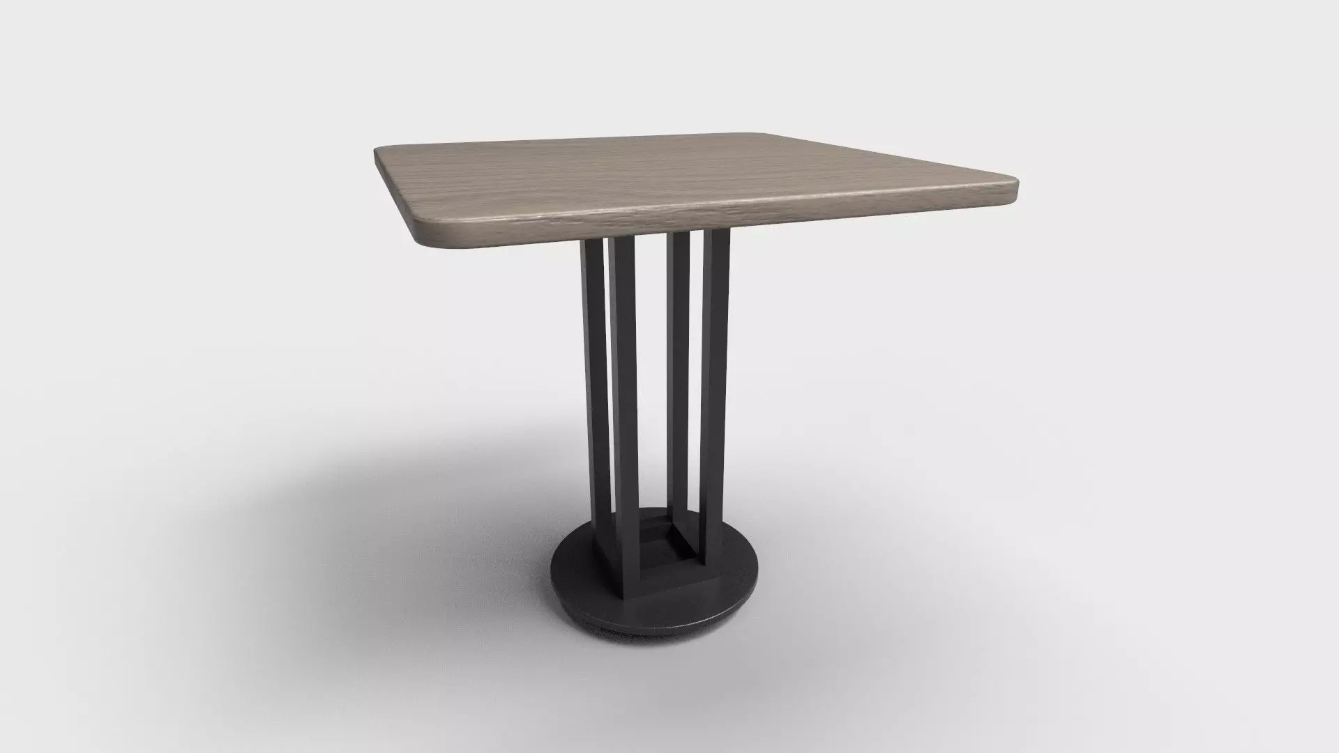 Square Table CG48 3D model_0