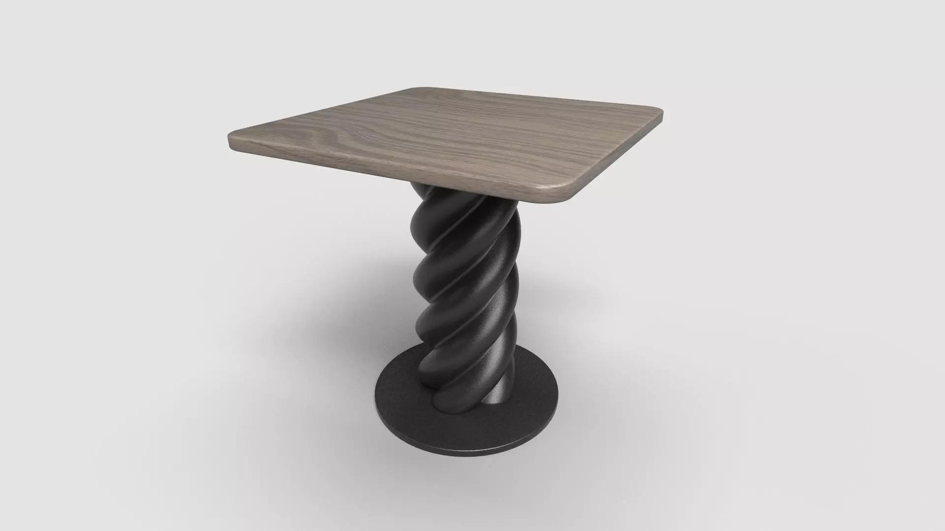 Square Table CG49 3D model_0
