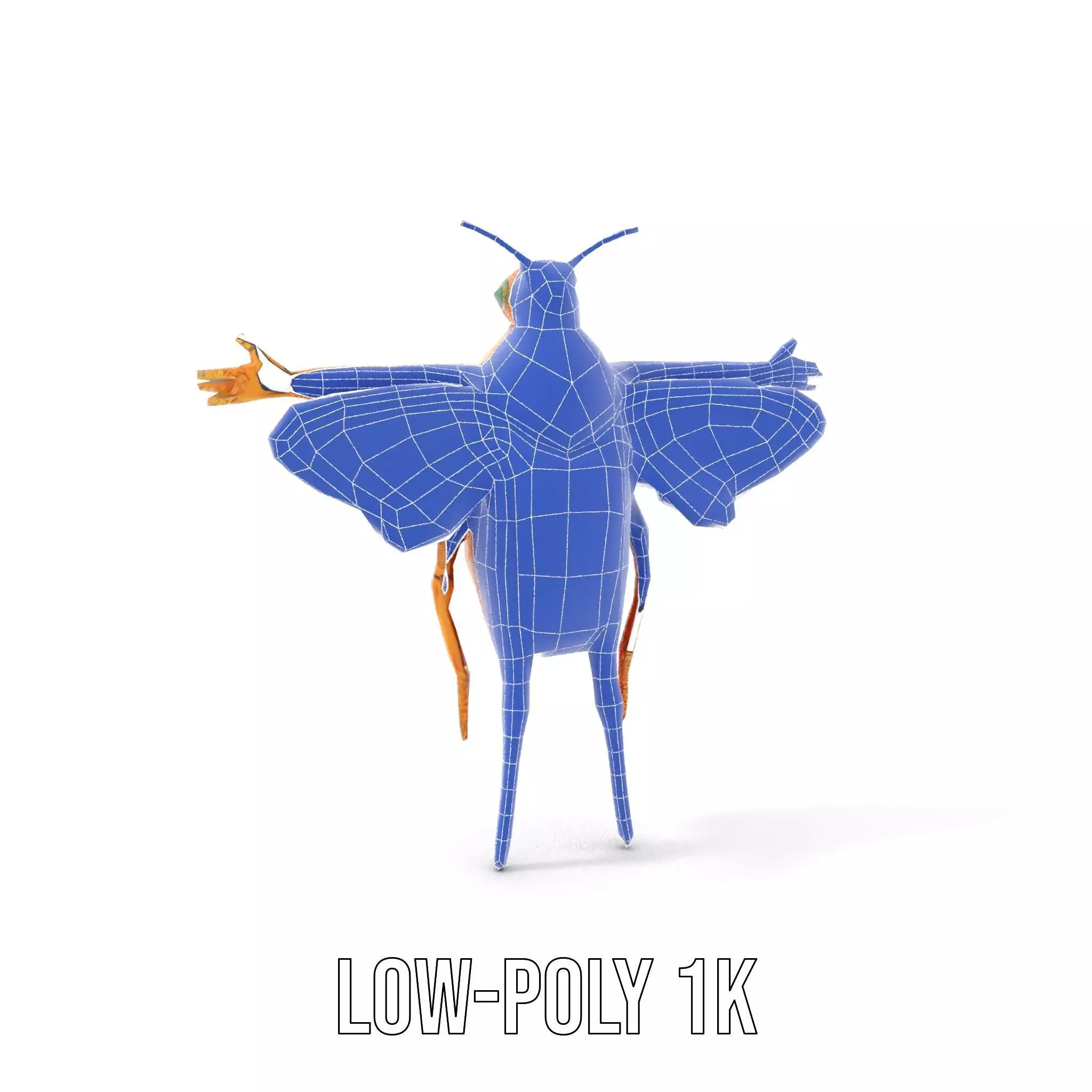 Golden Beetle Fantasy model pack Low-poly 3D model_20