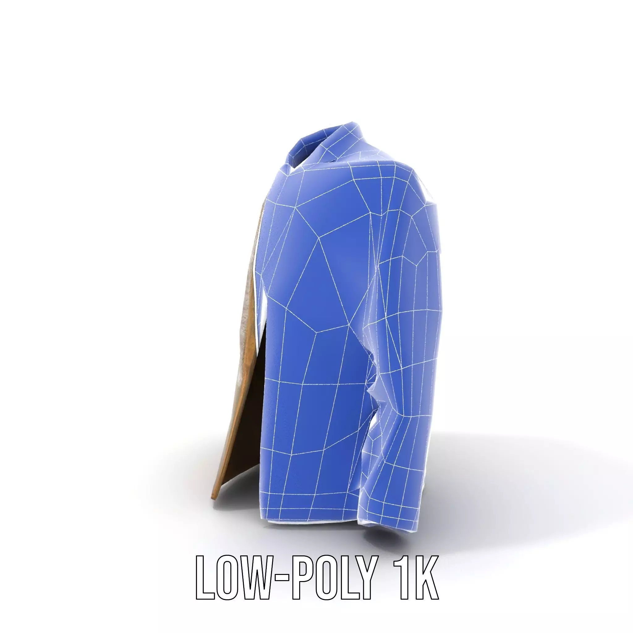 Elegant Olive Sherwani model pack Low-poly 3D model_27