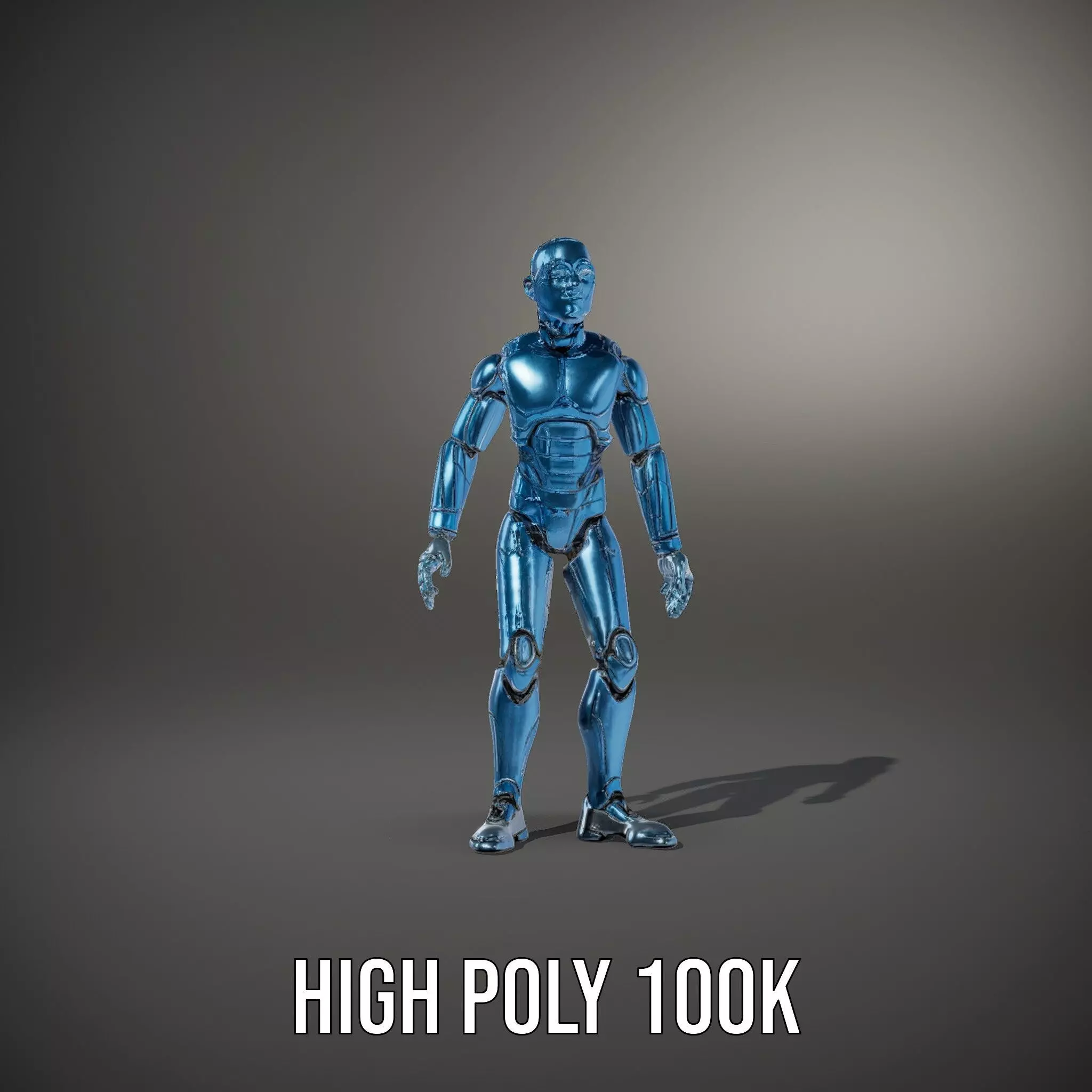 Sapphire Android model pack Low-poly 3D model_10