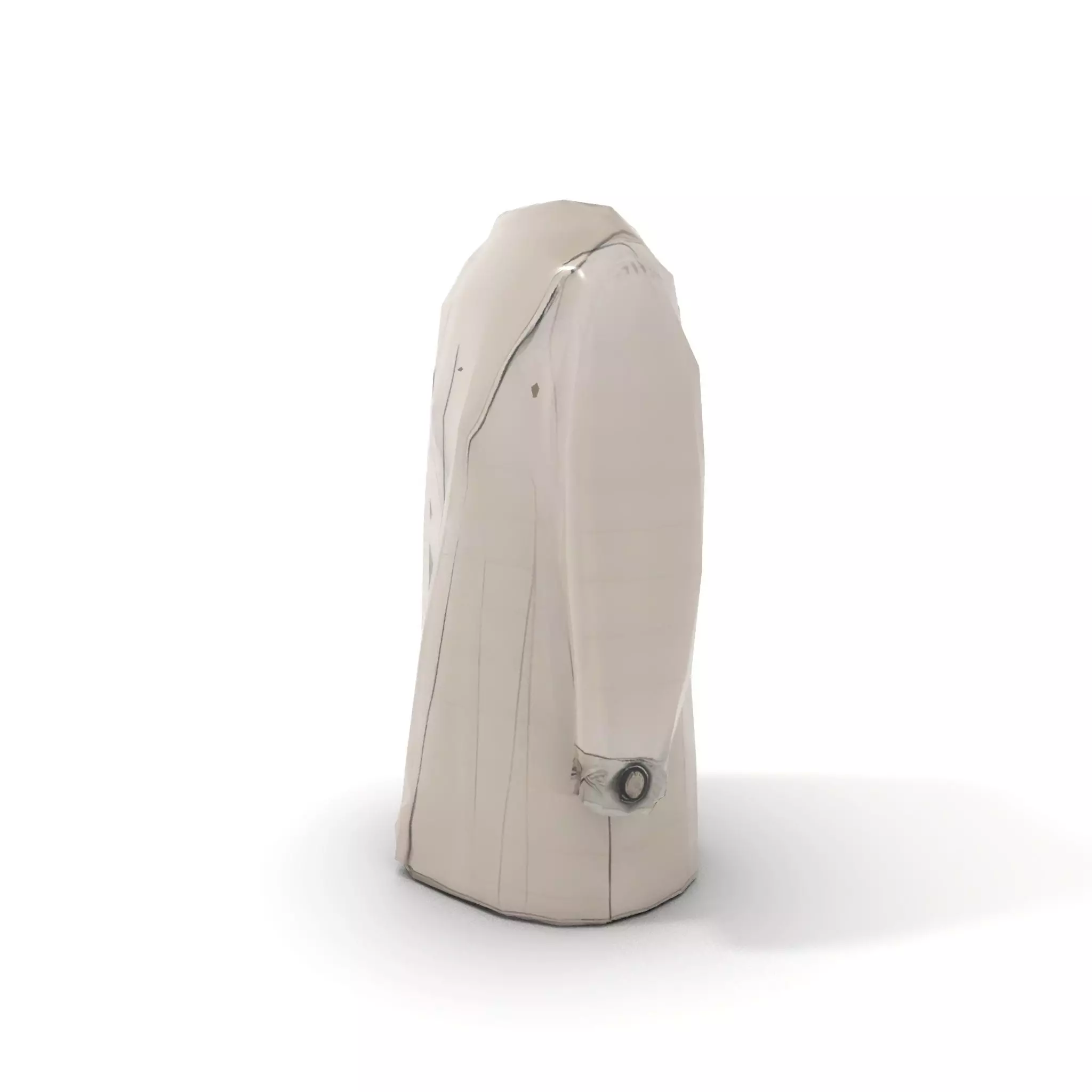 Elegant Grey Coat model pack Low-poly 3D model_7