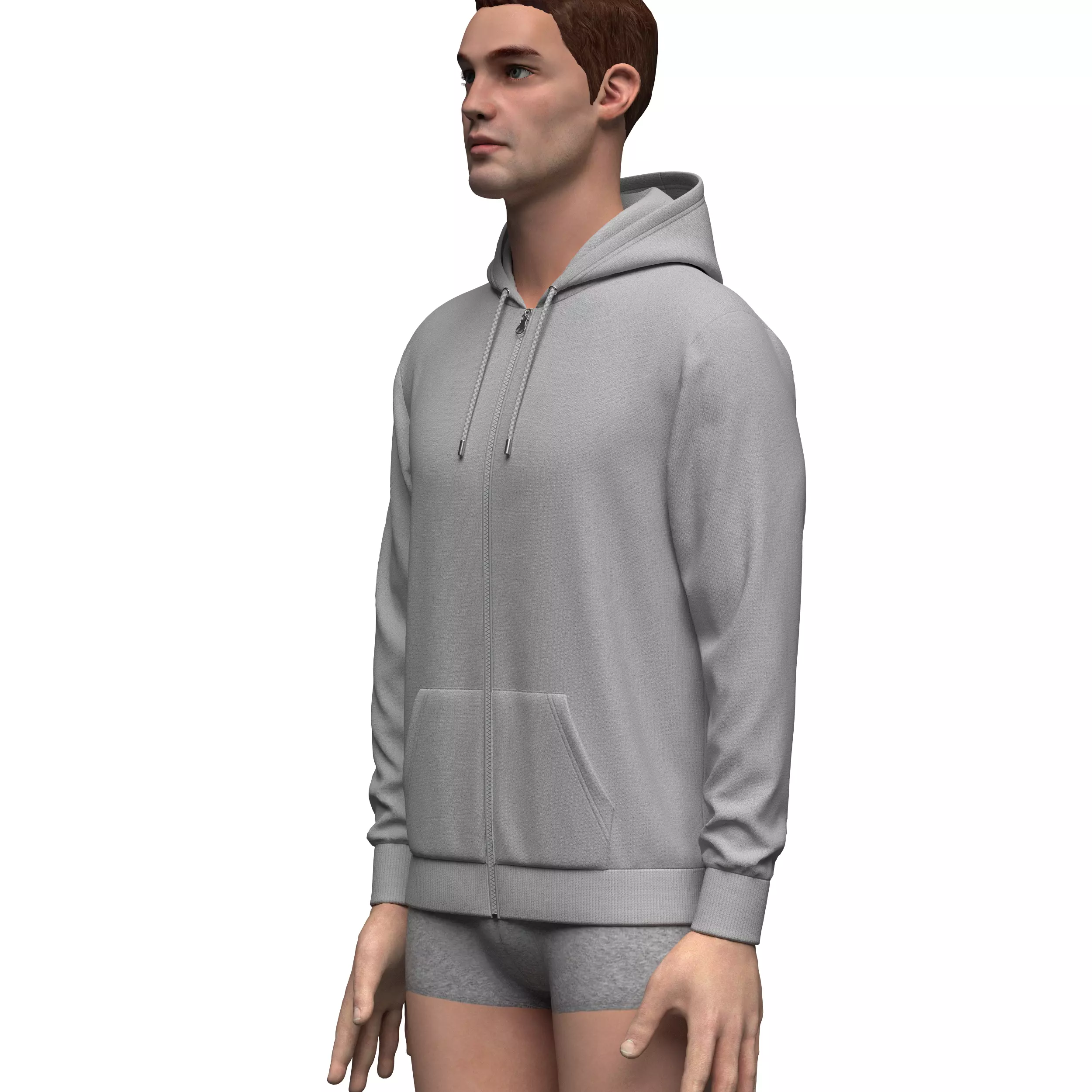 Hoodie 3D model_16