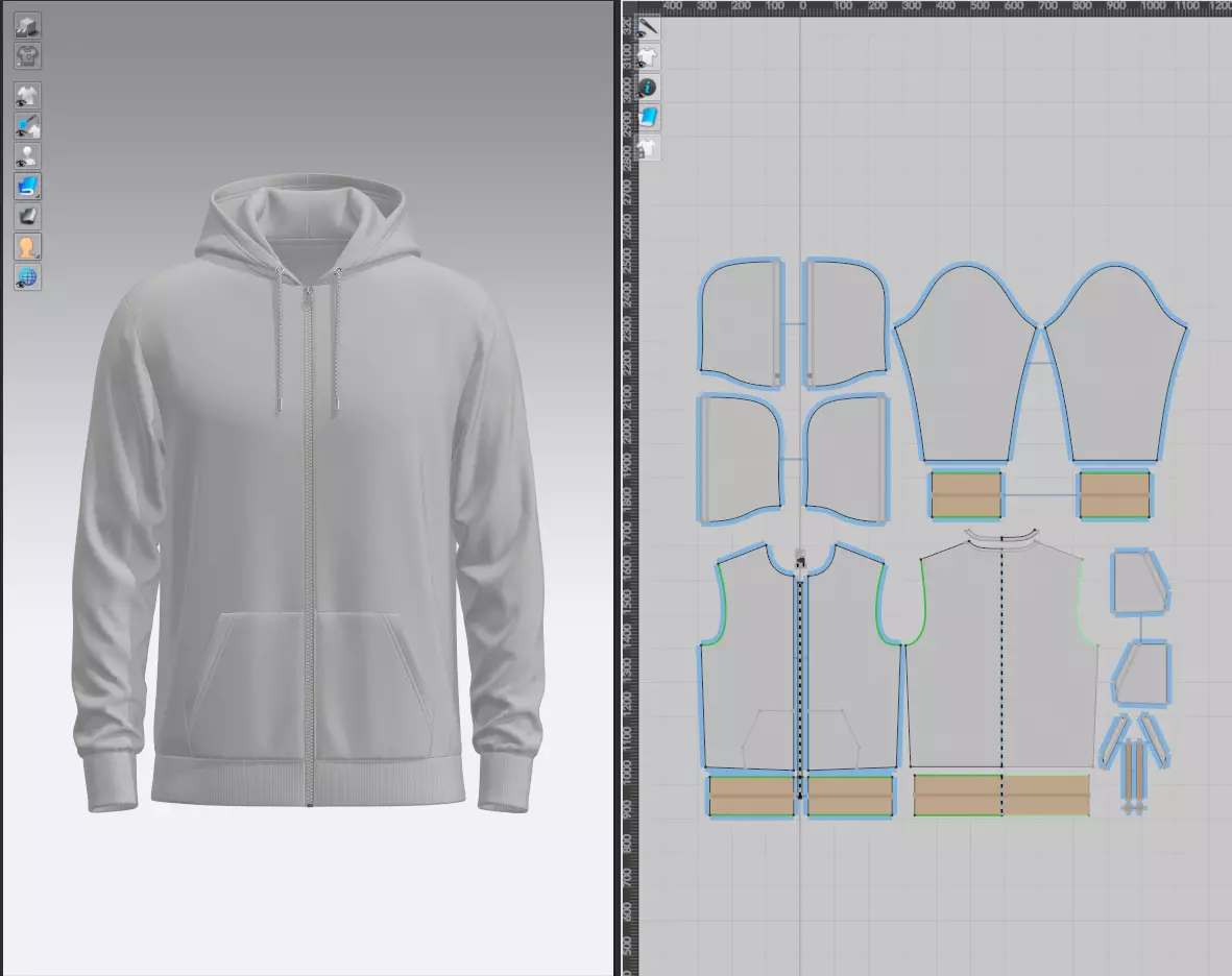 Hoodie 3D model_1
