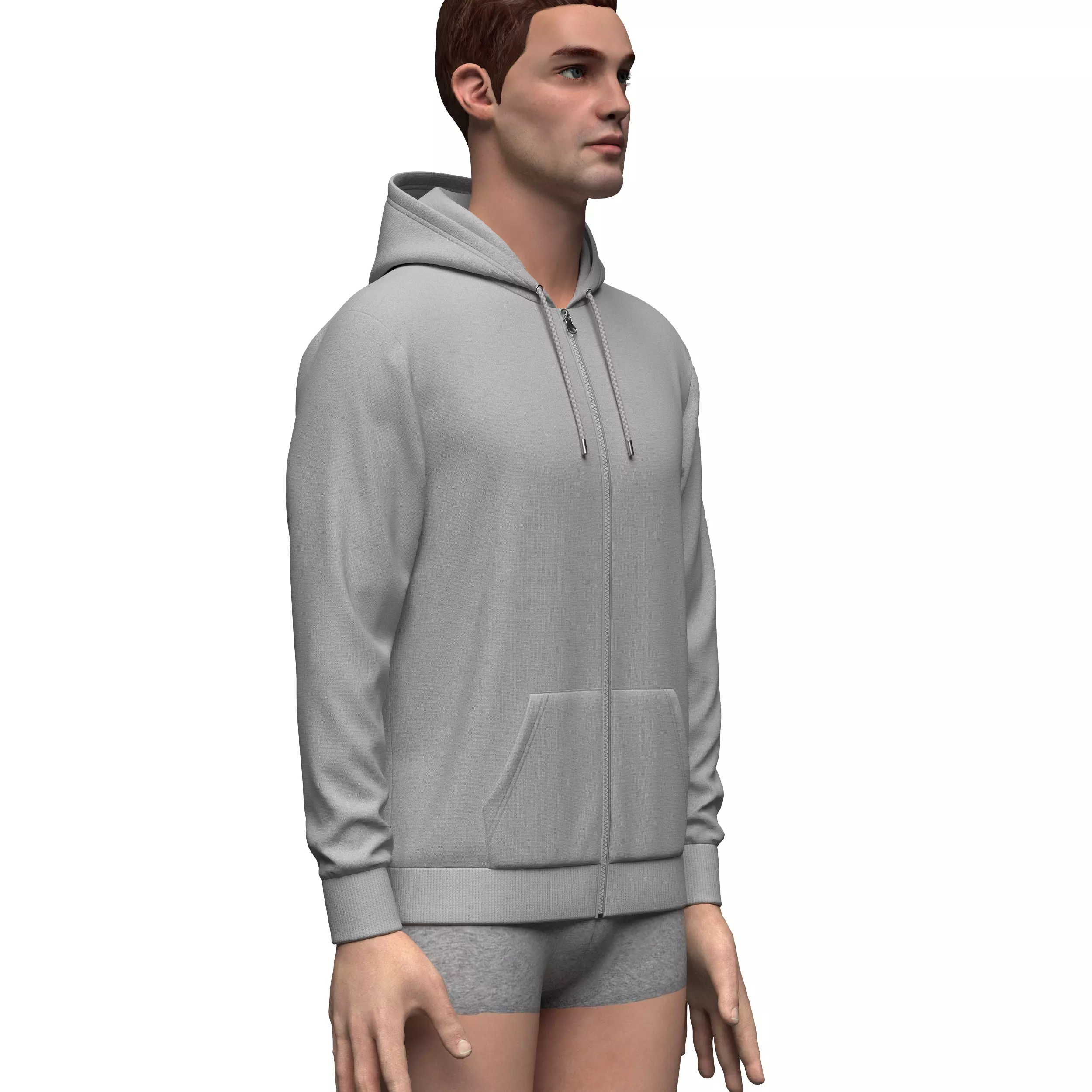 Hoodie 3D model_9