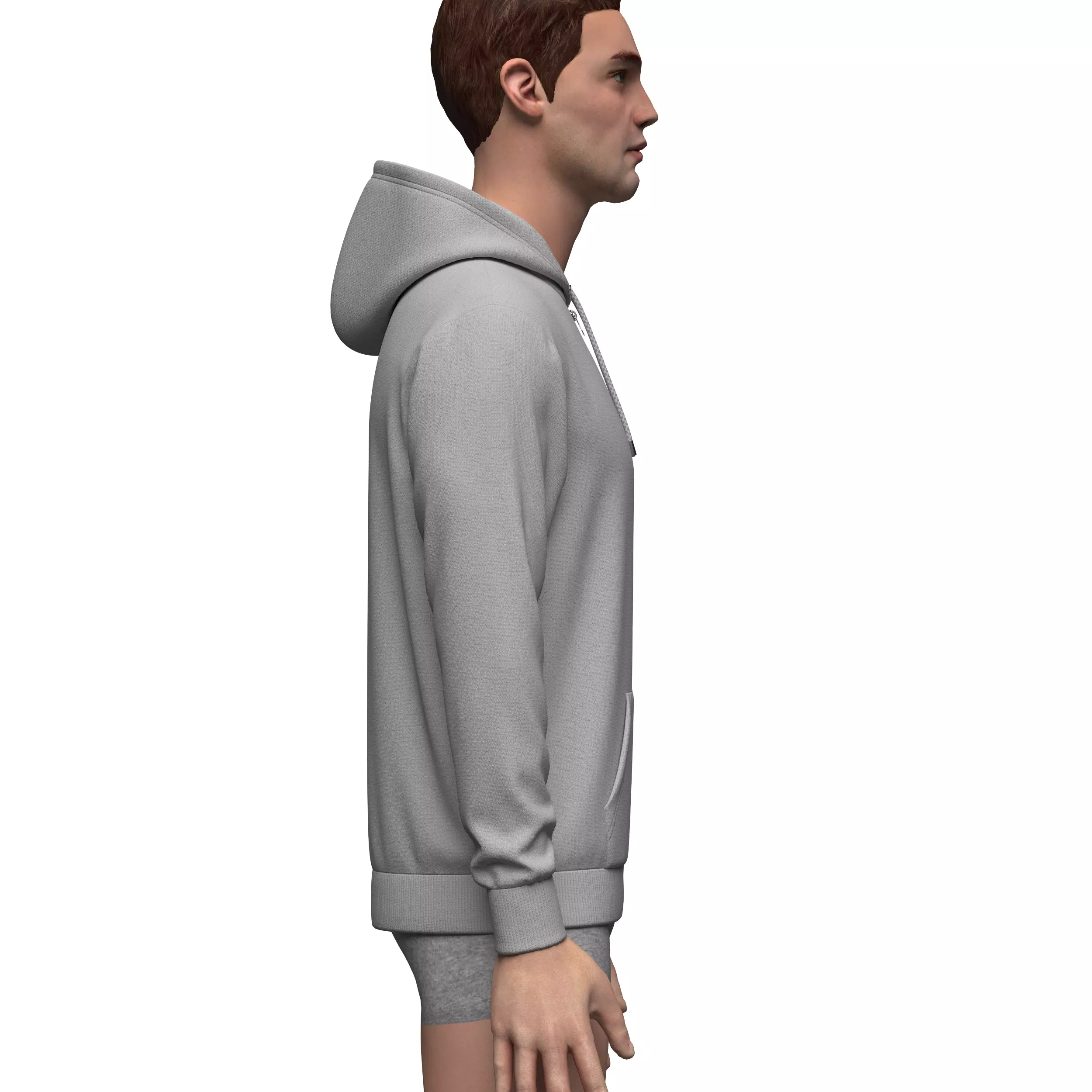 Hoodie 3D model_11