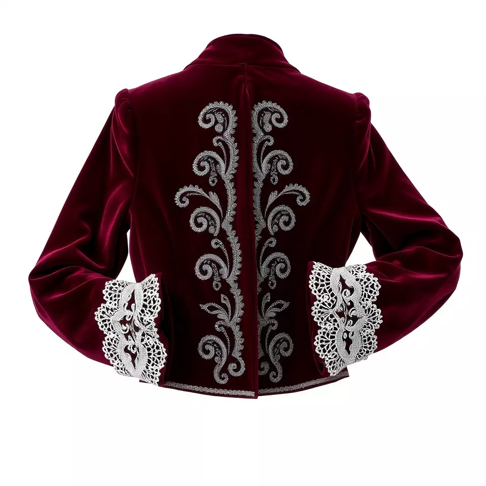Elegant Velvet Jacket model pack Low-poly 3D model_2